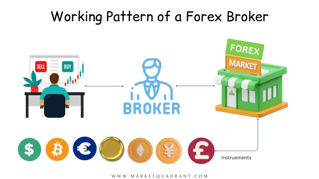 Working Pattern of a Forex Broker